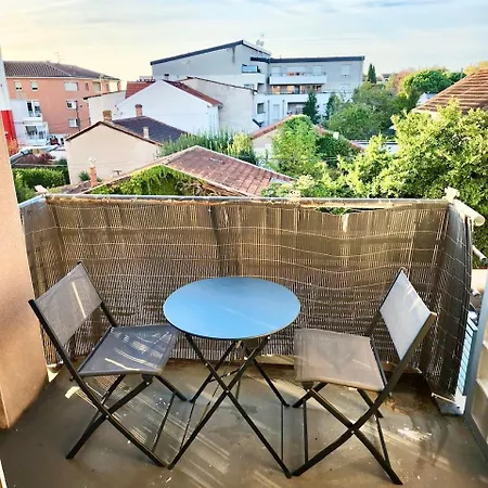 شقة Bois D 'ormeau - T3 - Terrace - Quiet - Open View *